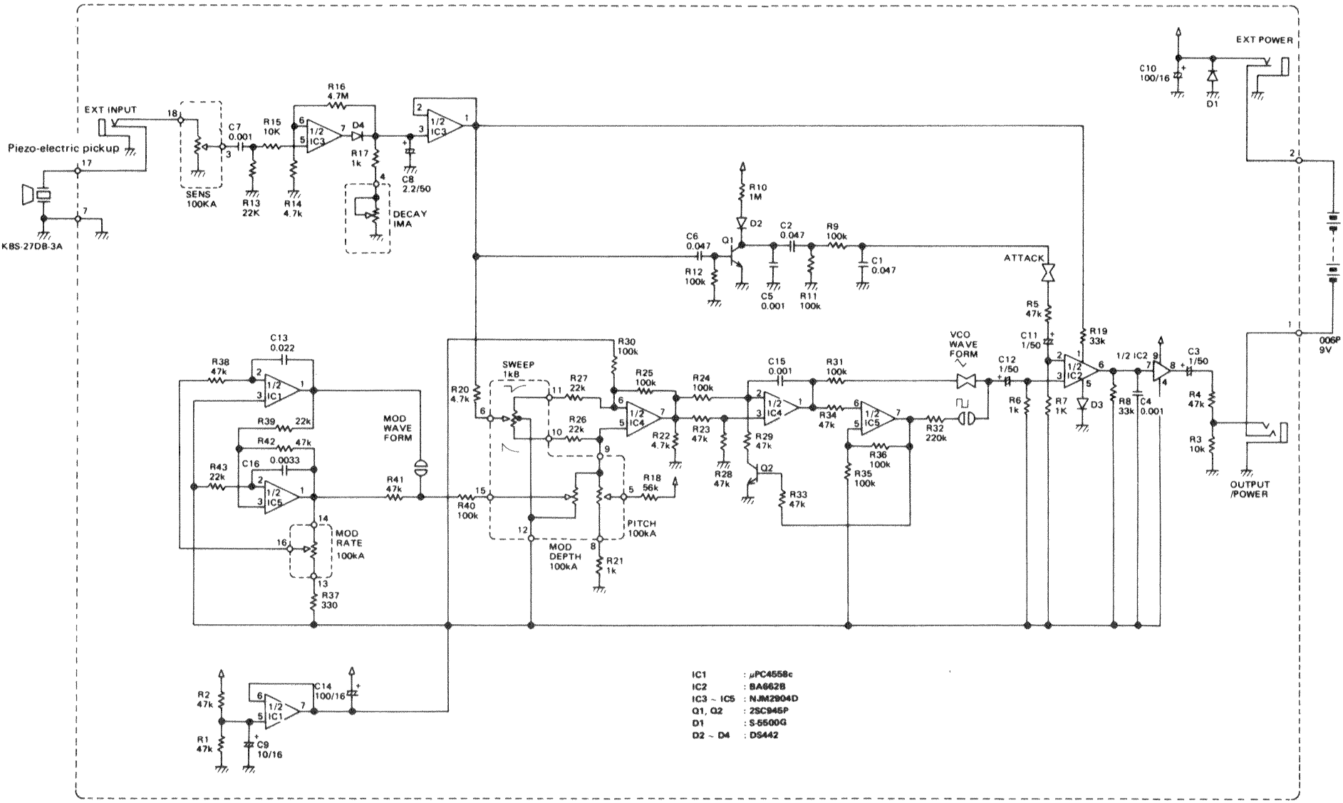 amdek_pck-100_schematic